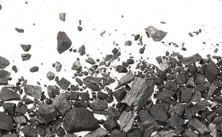 image of graphite, which is used as a cooling feature in bedding products