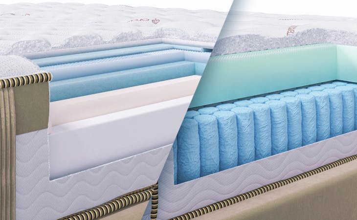 Memory Foam vs. Hybrid: What’s the Difference?