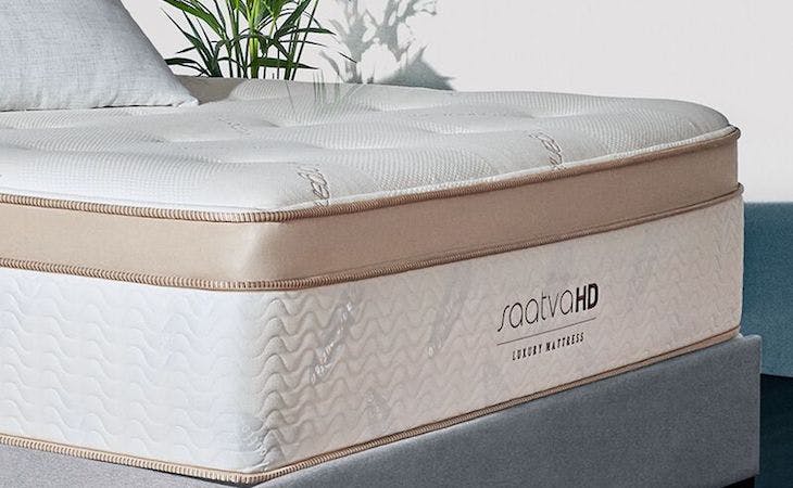 saatva hd - best mattress for heavy people