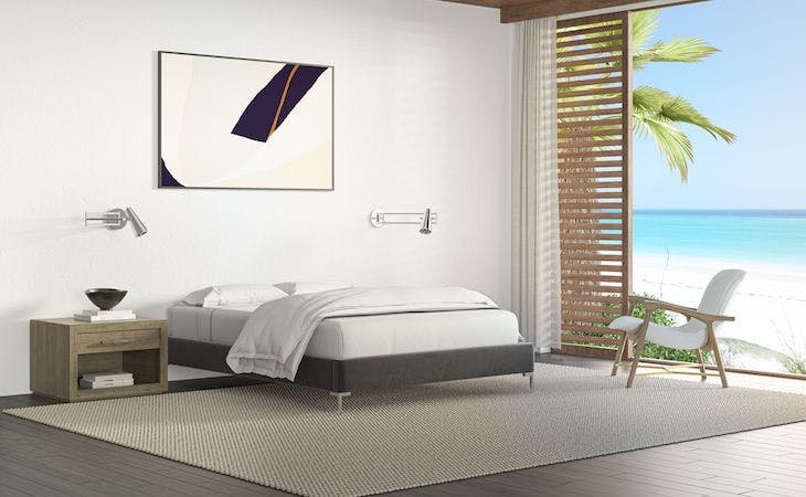 saatva platform bed frame