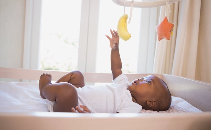 baby in crib