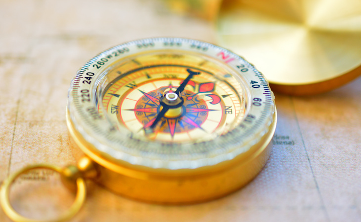 feng shui compass to choose which direction to sleep in