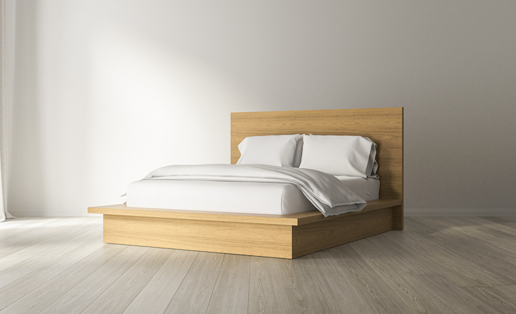 saatva matera wood bed frame