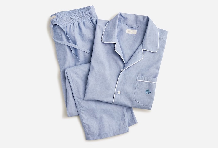 J.Crew Cotton Poplin Pajama Set