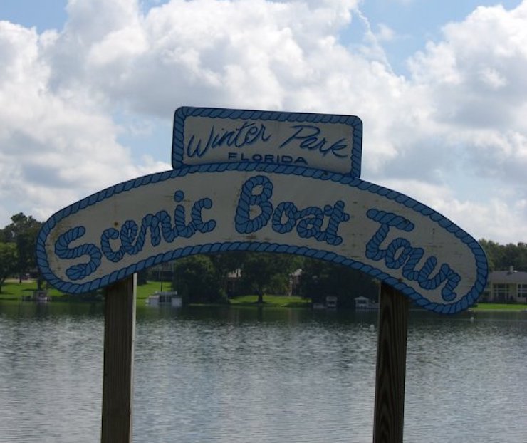 scenic boat tour - winter park, florida