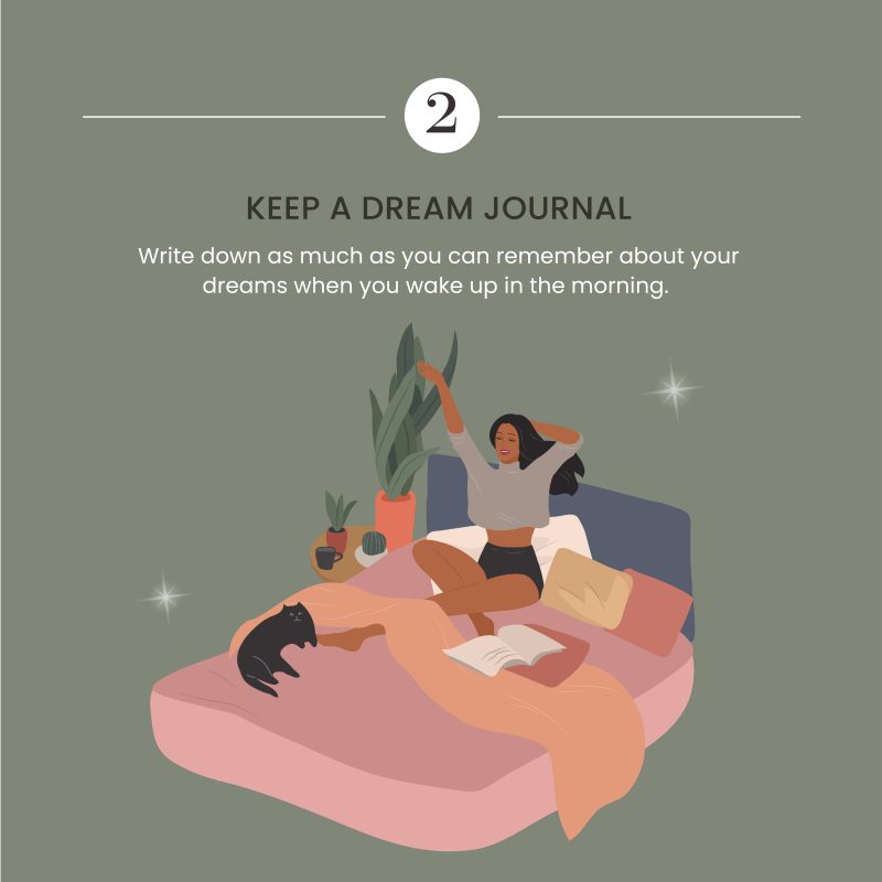 how to have a lucid dream: dream journal