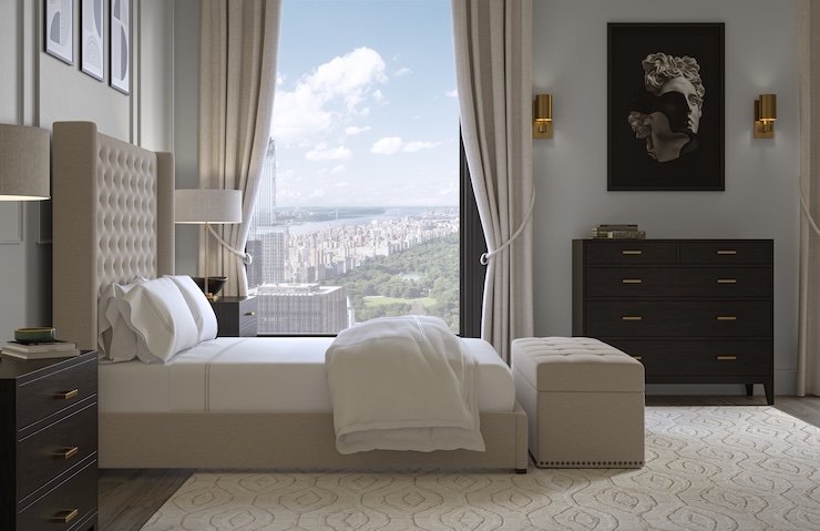 saatva rhone storage bench