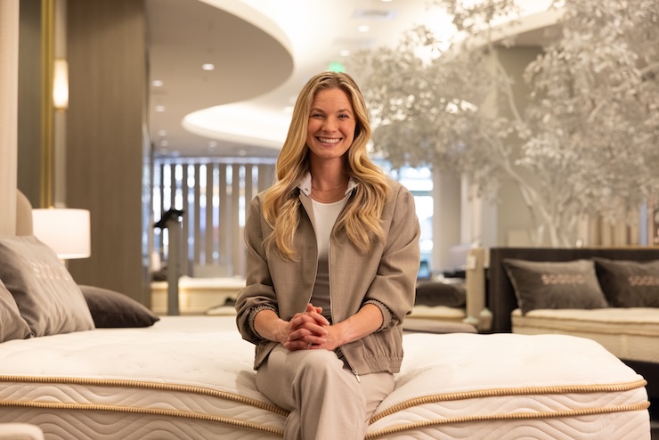 jessie diggins on saatva mattress