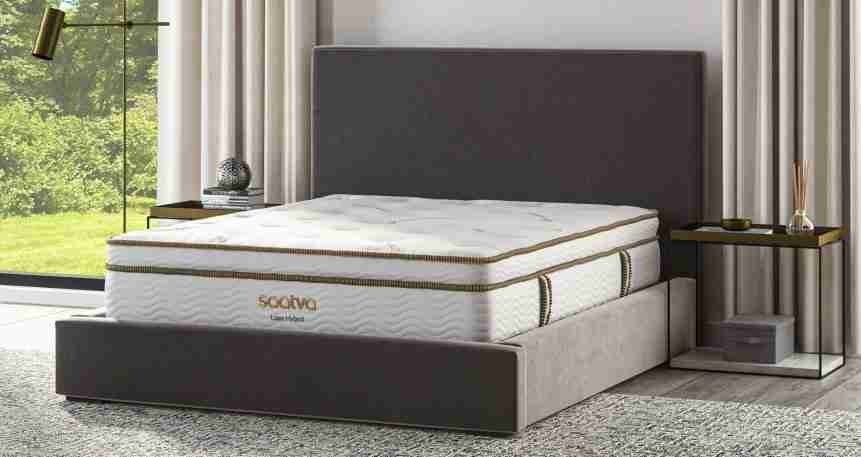 saatva latex hybrid angle standard 3 2