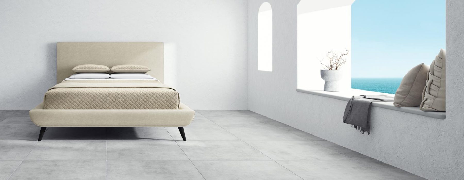 Porto Natural Linen Front