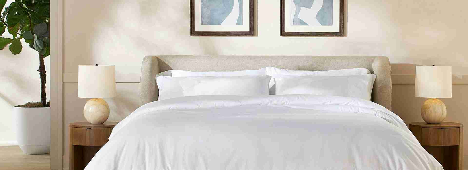 organic sateen duvet cover set lifestyle white 3 2