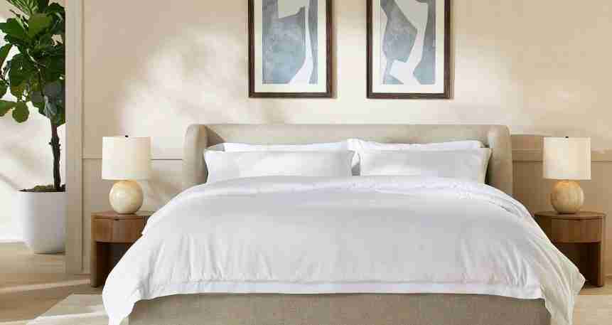 organic sateen duvet cover set lifestyle white 3 2