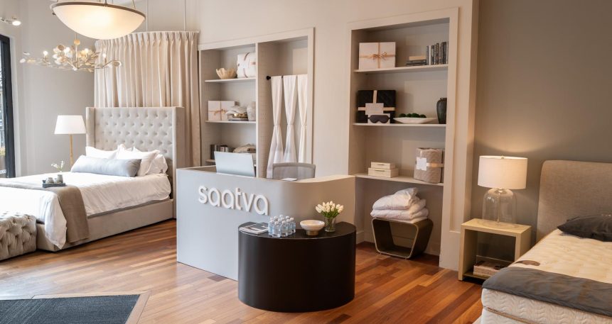 Saatva San Diego Viewing Room Entrance Desk