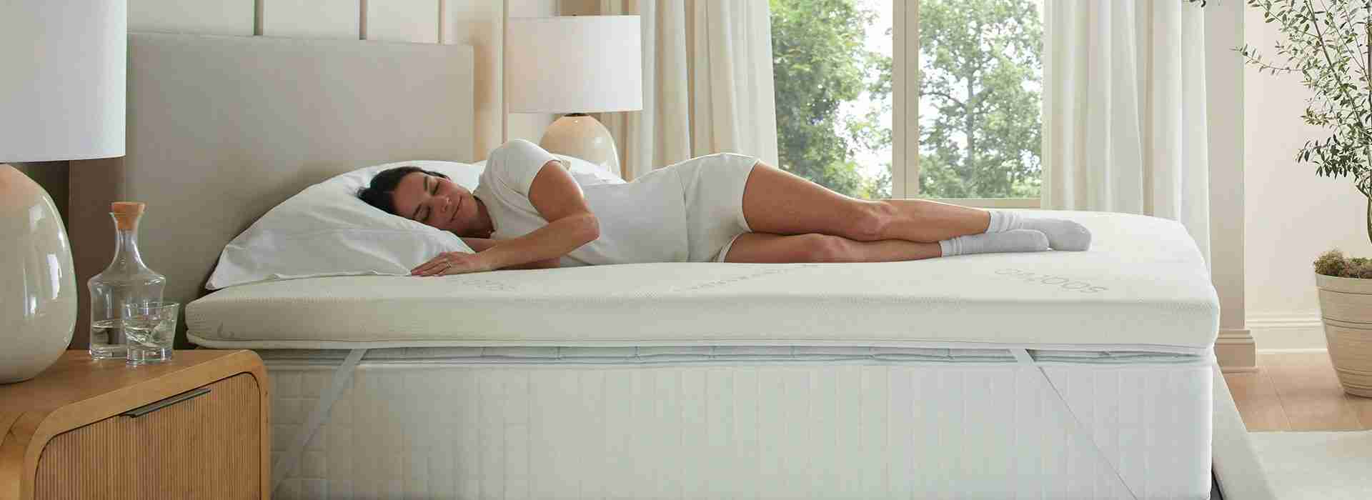 graphite memory foam mattress topper model