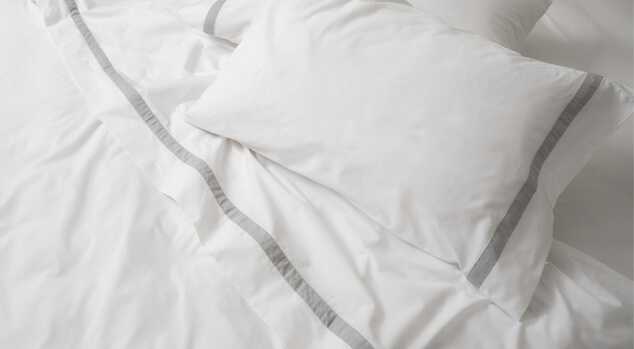 Banded Percale Sheet Set