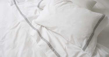 Banded Percale Sheet Set