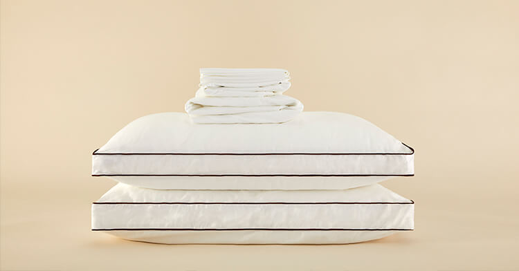 Stacked bedding products