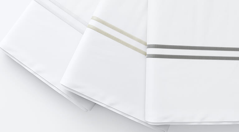 Embroidered Sateen Sheet Set