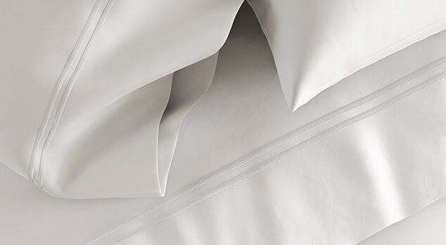 Embroidered Sateen Sheet Set