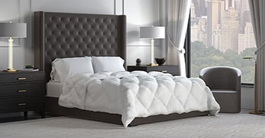 Heavyweight Down Alternative Comforter Angle