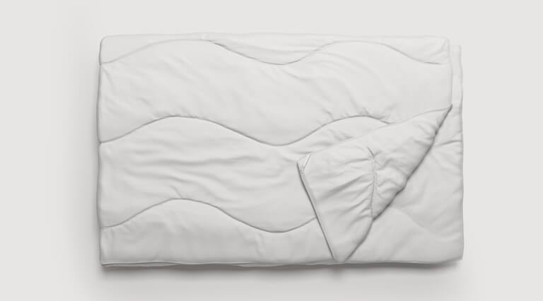 Lightweight Down Alternative Comforter Folded