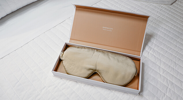 Weighted Silk Eye Mask