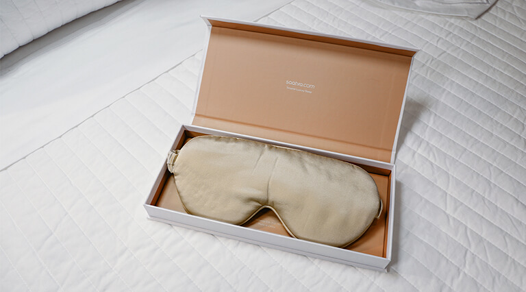Weighted Silk Eye Mask