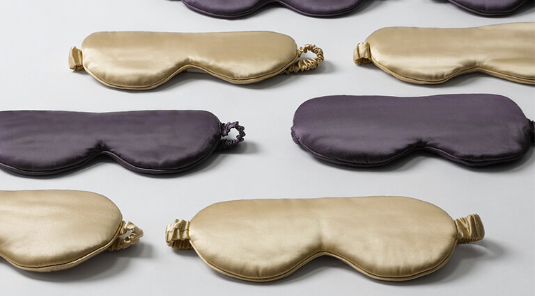 Weighted Silk Eye Mask